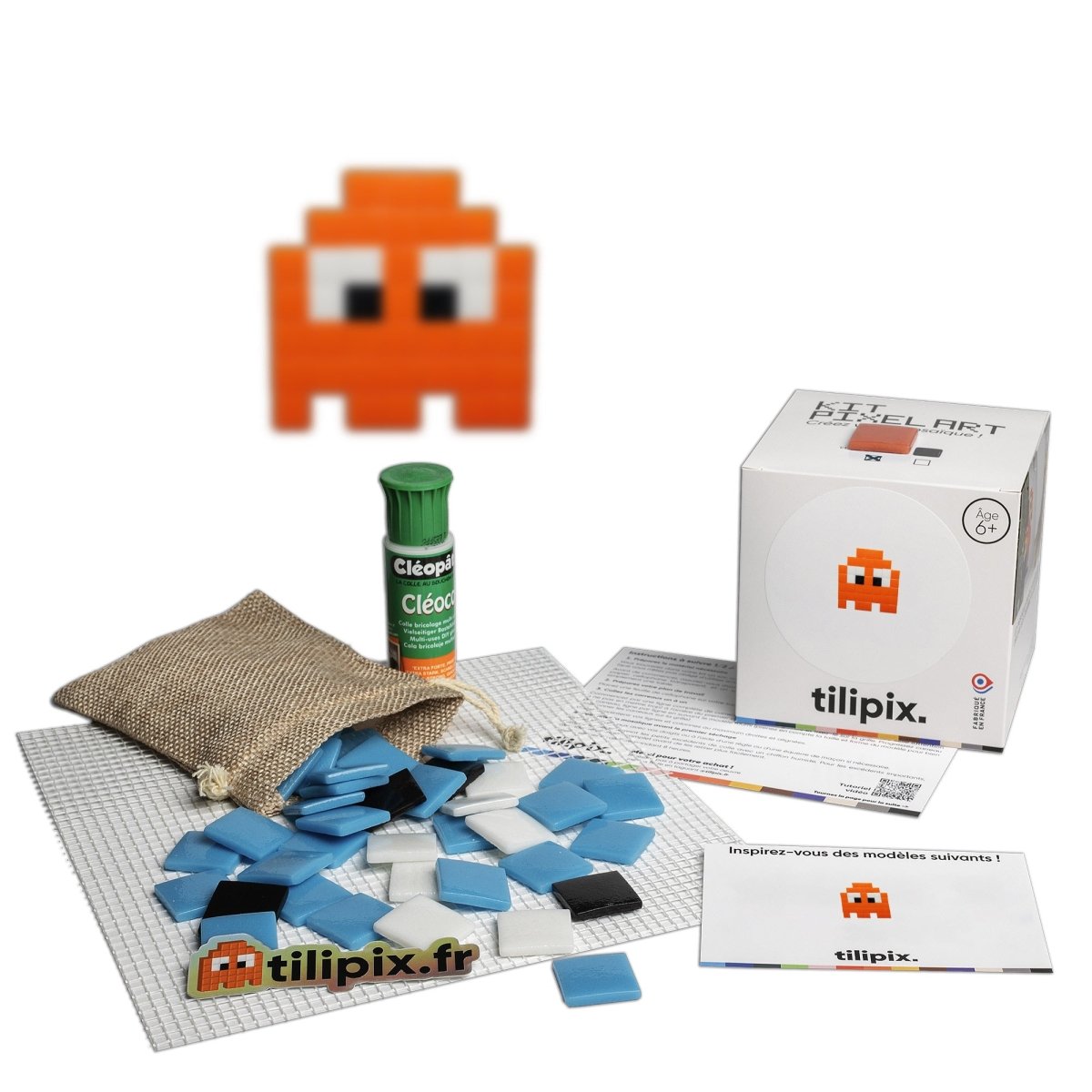 Kit mosaïque "Little ghost" - Tilipix