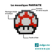 Kit Pixel art Champignon magique - Tilipix