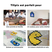 Kit Pixel art Champignon magique - Tilipix