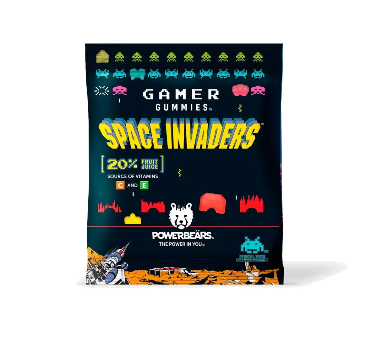 Sachet de bonbons Space Invaders™ 👾 - 20g - Invasions.fr